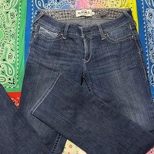 Ariat Women's Dark Blue Straight Leg Jeans